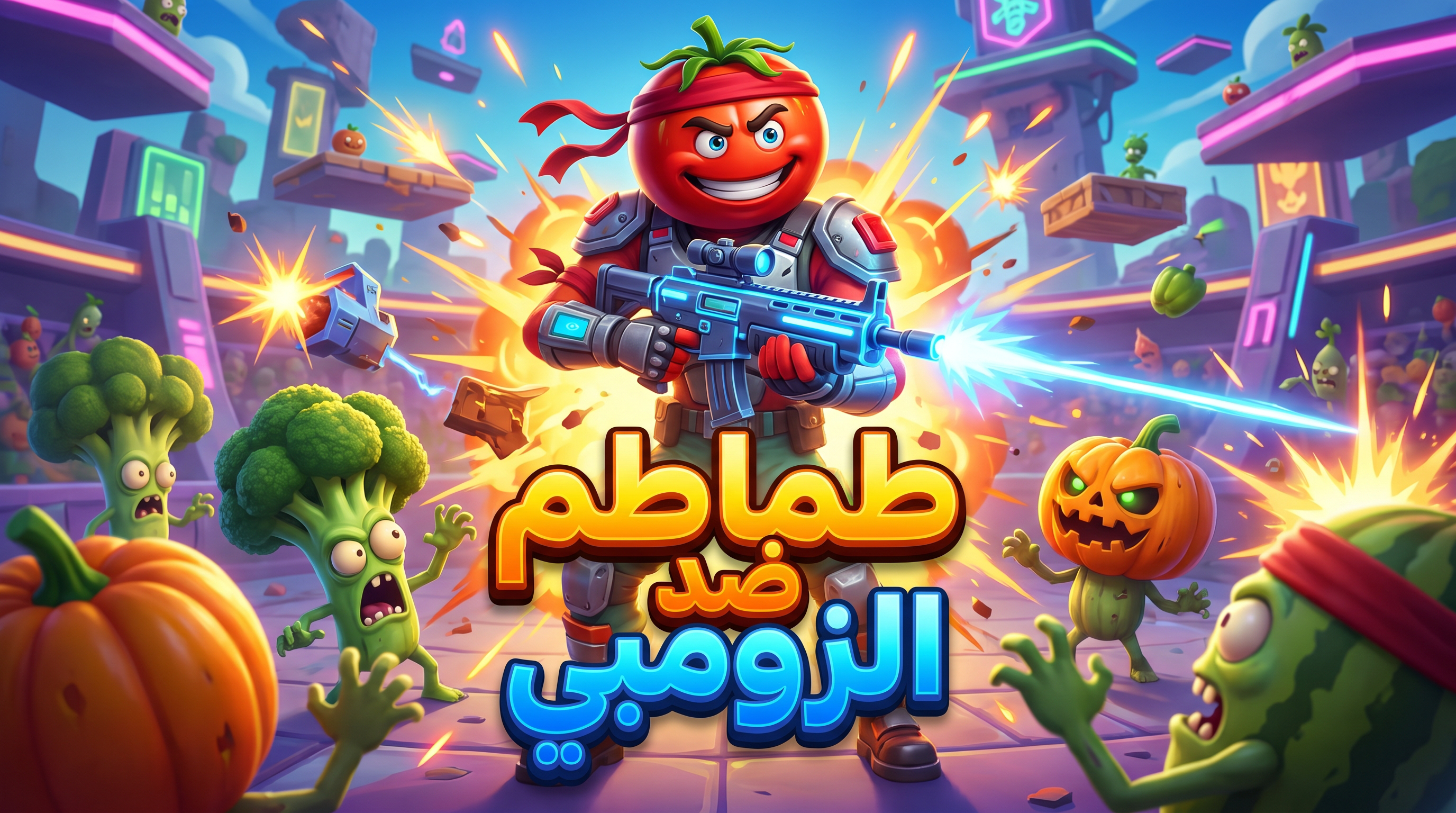دليل البقاء التكتيكي في «طماطم زومبي 3D»: كيف تصمد ضد حشود خضار الزومبي؟